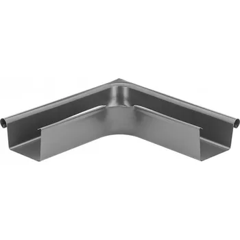 okap KJG Roh žlabový venkovní hranatý antracit 400 mm