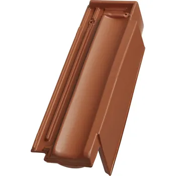 Střešní krytina Tondach - Contiton12/Stodo12 - okrajová P, tmavě hnědá engoba