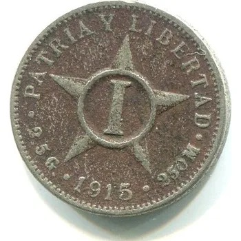 KUBA. 1 centavo 1915.