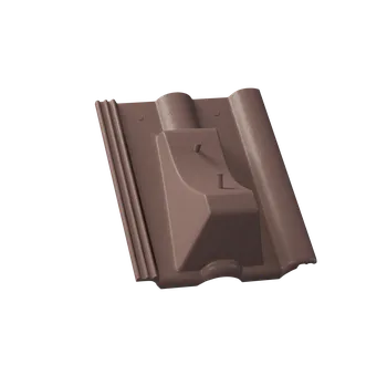 Střešní krytina KM Beta ELEGANT - taška nášlapná - tmavě hnědá