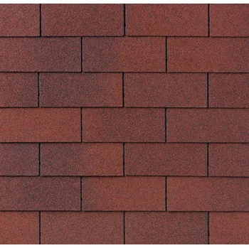 asfaltová šindel IKO Superglass obdélník - riviera red/55