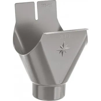 okap KJG Kotlík žlabový bílo hliník tmavý 280/80 mm