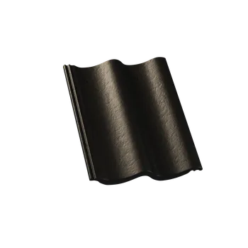 betonová krytina Hodonka BRILIANT - taška základní - černá