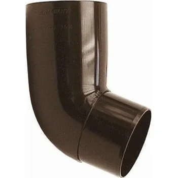 okap Marley - Koleno svodové šedé 75 mm, 67°