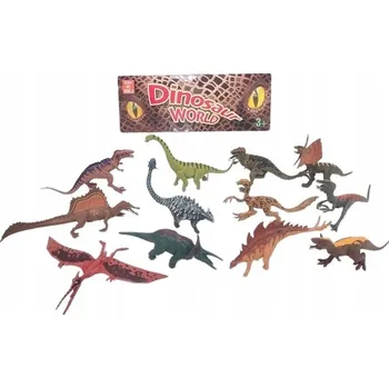 REALISTICKÉ FIGURKY DINOSAURŮ SADA 12 KS NORIMPEX