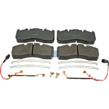 Brzdová destička Sada brzdových destiček, kotoučová brzda DT Spare Parts 6.95113