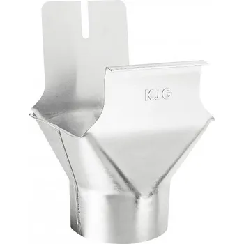 okap KJG Kotlík žlabový hranatý 400/120 mm, titanzinek