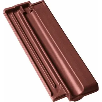 Střešní krytina Bramac - Granát 13 - poloviční, červenohnědá glazura