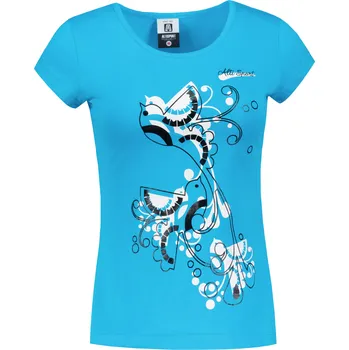 Dámské triko ALTISPORT ALW179122 TYRKYSOVÁ XS