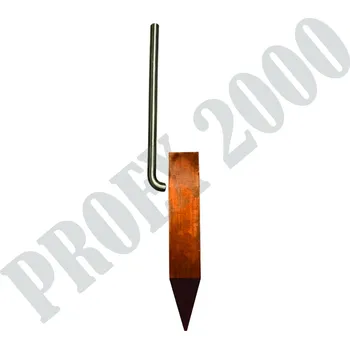 Páječka Kladívko pájecí rovné(špičaté)-na plynovou pájku - 500gr