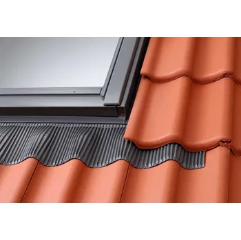 Střešní lemovaní Velux lemování kombi zateplené EKW 2021M pro MK10, a=100-160mm, profilovaná krytina