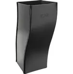 KJG Koleno soklové hranaté intenzivně černé 100x100 mm