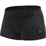 SENSOR MERINO CORDURA dámské kalhotky s nohavičkou černá Velikost: XL