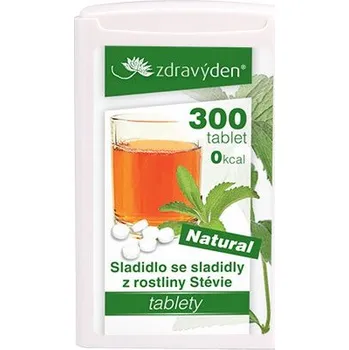 Sladidlo Zdravý den Sladidlo 300 tablet, 18g