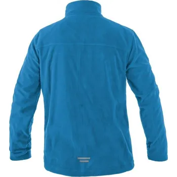 pracovní mikina Mikina CXS GRANBY, pánská, fleece, azurově modrá, vel. 3XL