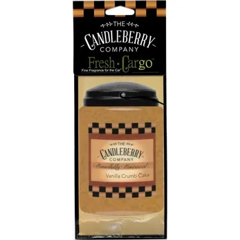 Vůně do auta Candleberry Candle Candleberry Vůně do auta Vanilla Crumb Cake, 1 kus