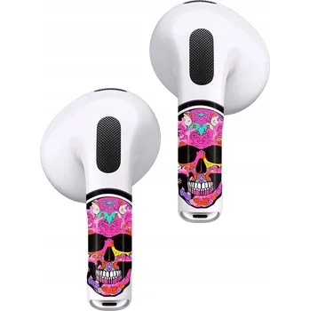 Obraz RockMax Art Skin pro AirPods 3 - Barevná lebka