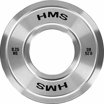 Ocelový olympijský kotouč HMS TOS02 0,25 kg