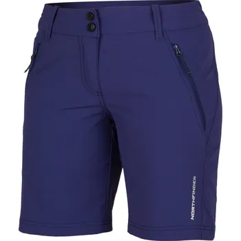 Dámské kraťasy Northfinder Dámské trekingové technické regular fit strečové šortky CHANDRA, fioalová, S