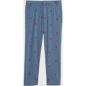 GAP Dětské bavlněné legíny - Holky GAP modrá 2501658