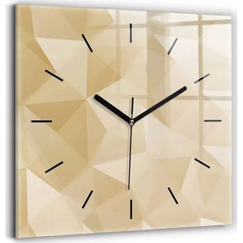 Hodiny Nástěnné hodiny Wallfluent žluté 30 cm