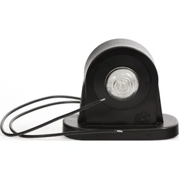 Přídavný světlomet Světlo poziční - tykadlo krátké rovné dvoubarevné LED, 12/24V, 33cm kábel, WAS, pravé