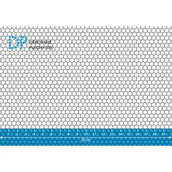 Plech Děrovaný plech Rv 4-5 ocel, 1.5x1000x2000 mm