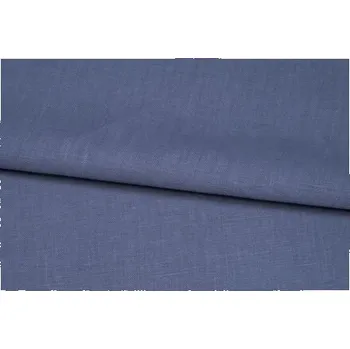 Lněné plátno, ocelově modré, sartor.cz