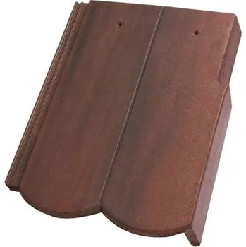 betonová krytina Bramac - Reviva PROTECTOR taška okrajová P - památkově čv