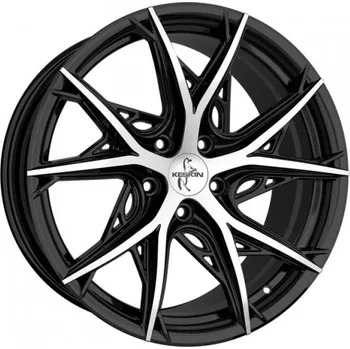 Alu kolo KESKIN Alu Kola Keskin Kt24C 8.5X19 5X120 ET35 Black Front Polish 72.6