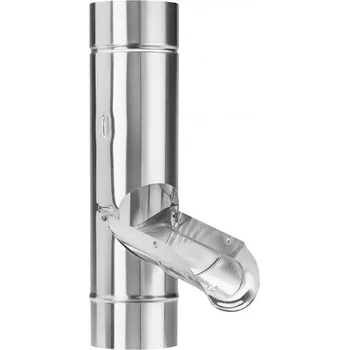 okap KJG Dešťová klapka 100 mm, titanzinek