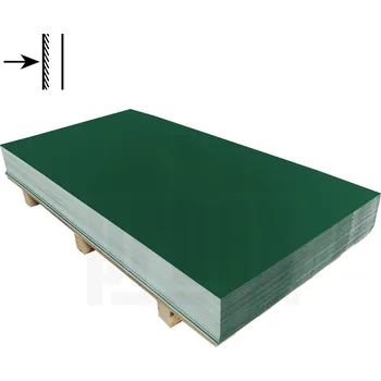 Plech KJG Tabule mechově zelená jednostranná RAL 6005 - 0,55x1250x2000mm