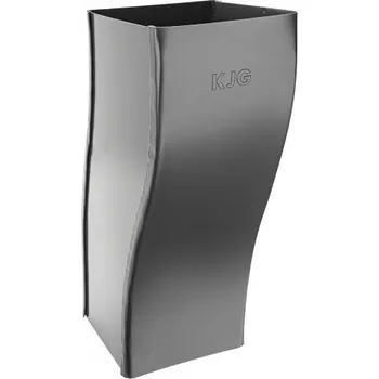 okap KJG Koleno soklové hranaté antracit 100x100 mm