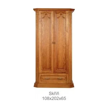 Knihovna Rustikální skříň