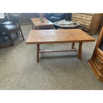 Konferenční stolek Konferenční stůl hnědý