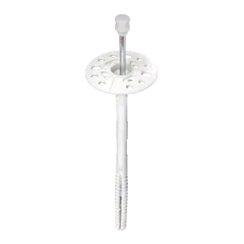 Hmoždinka Den Braven Talířová hmoždinka s kovovým trnem XPM 10 DEBBEX Ø 10 mm / 380 mm 50 ks bílá