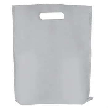 Látková taška 30 x 25 cm šedá
