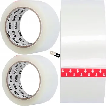 Lepicí páska Balicí páska Cadro průhledná šířka 45 mm délka 91,5 m 2 ks