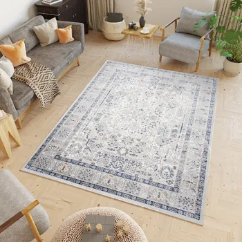 Koberec Moderní koberec Idaho - orientální 2 - šedý/modrý Rozměr koberce: 140x200 cm