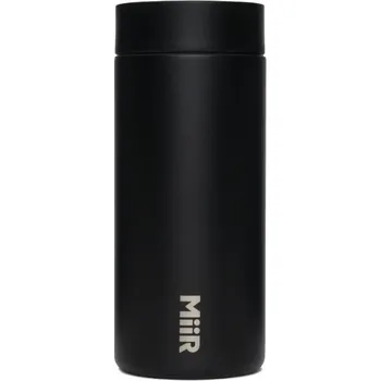 Termoska Termohrnek na kávu, čaj, nerezová ocel MiiR 0,35 l, černá