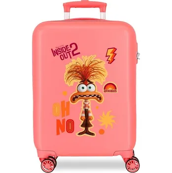 Disney Dětský kabinový kufr V hlavě 2 - 55 cm - korálová růžová - 34 L