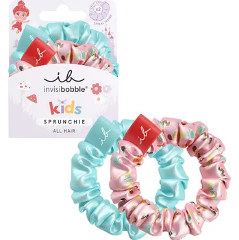 Dětské ozdobné spirálové gumičky Invisibobble Sprunchie Kids Puppy Love - 2 ks + dárek zdarma