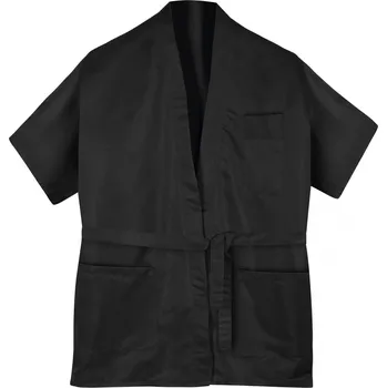 Kadeřnické kimono na barvení a stříhání M-L Sibel - černé (598013202) + dárek zdarma