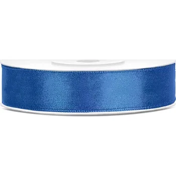 Stuha Stuha saténová královsky modrá 12 mm, délka 25 m