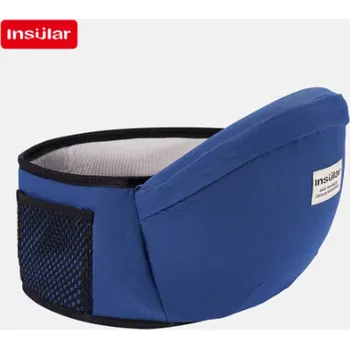 Ergonomické bederní nosítko - sedátko s boční kapsičkou Barva: modrá