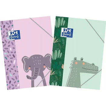 Kancelářská složka na dokumenty a osobní spisy s gumou A4 Kids MIX Oxford