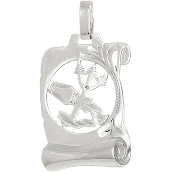 Přívěsek Stříbrný přívěšek znamení vodnář STRZ1201VODF