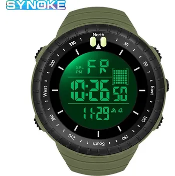 Hodinky Unisex digitální hodinky DF878 Barva (Varianta): Tmavě zelená