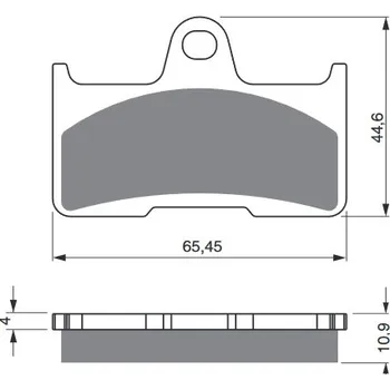 Autodíl Brzdové destičky GOLDFREN 281 S3 281 S3