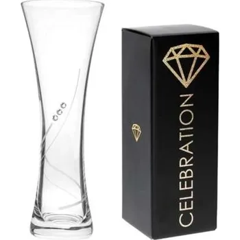 Váza Celebration Crystals Ribbon váza 195 mm
